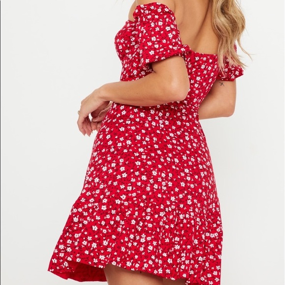 NWOT Red Dress - Picture 3 of 4